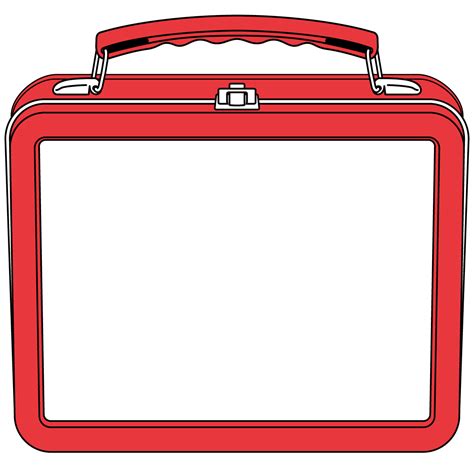 metal lunch box clipart|lunch box images clip art.